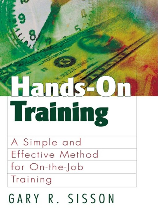Title details for Hands-On Training by Gary R. Sisson - Available